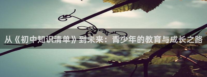 已完成全本小说：从《初中知识清单》到未来：青少年的教育与成长之路