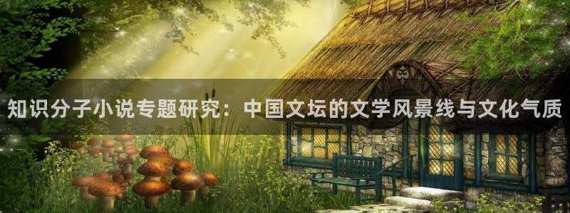顶点小说免费全本小说：知识分子小说专题研究：中国文坛的文学风景线与文化气质
